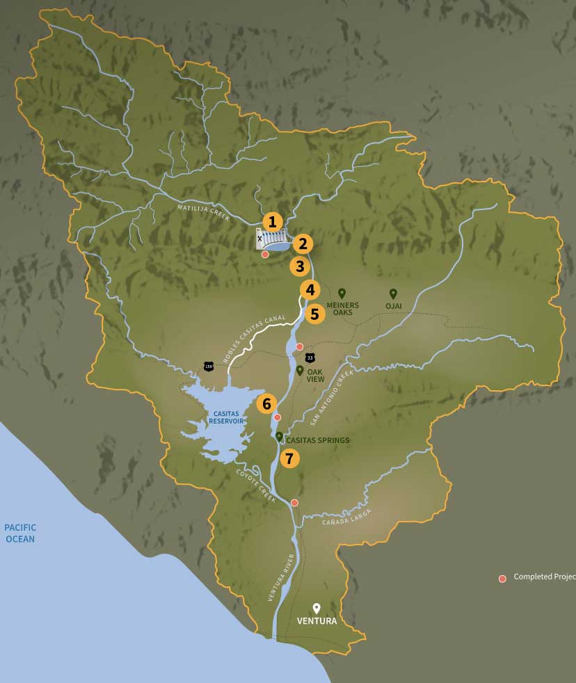 Matilija Restoration Project Mobile friendly map Matilija Restoration Project Mobile friendly map